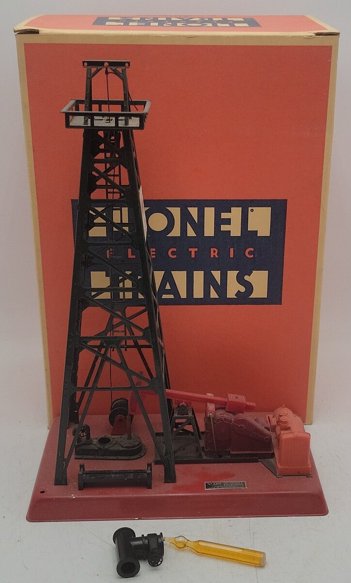 Lionel 6-2305 O Gauge Getty Operating Oil Derrick And Pump VG/Box