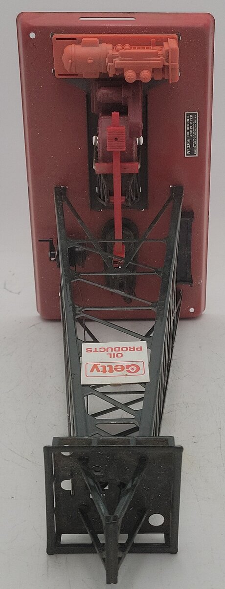 Lionel 6-2305 O Gauge Getty Operating Oil Derrick And Pump VG/Box