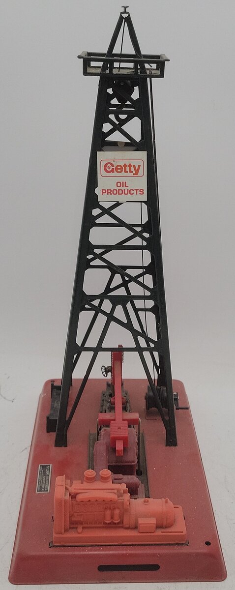 Lionel 6-2305 O Gauge Getty Operating Oil Derrick And Pump VG/Box