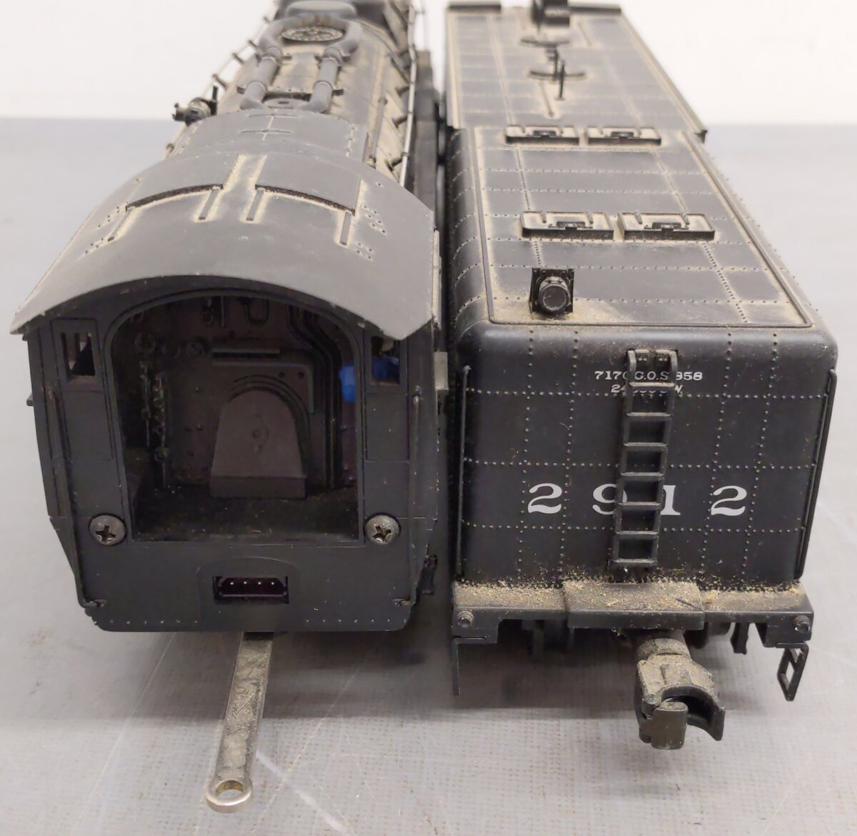 MTH 20-3014-0 Santa Fe 4-8-4 Northern Die-Cast Steam Loco & Tender w/PS1 #2912 EX/Box