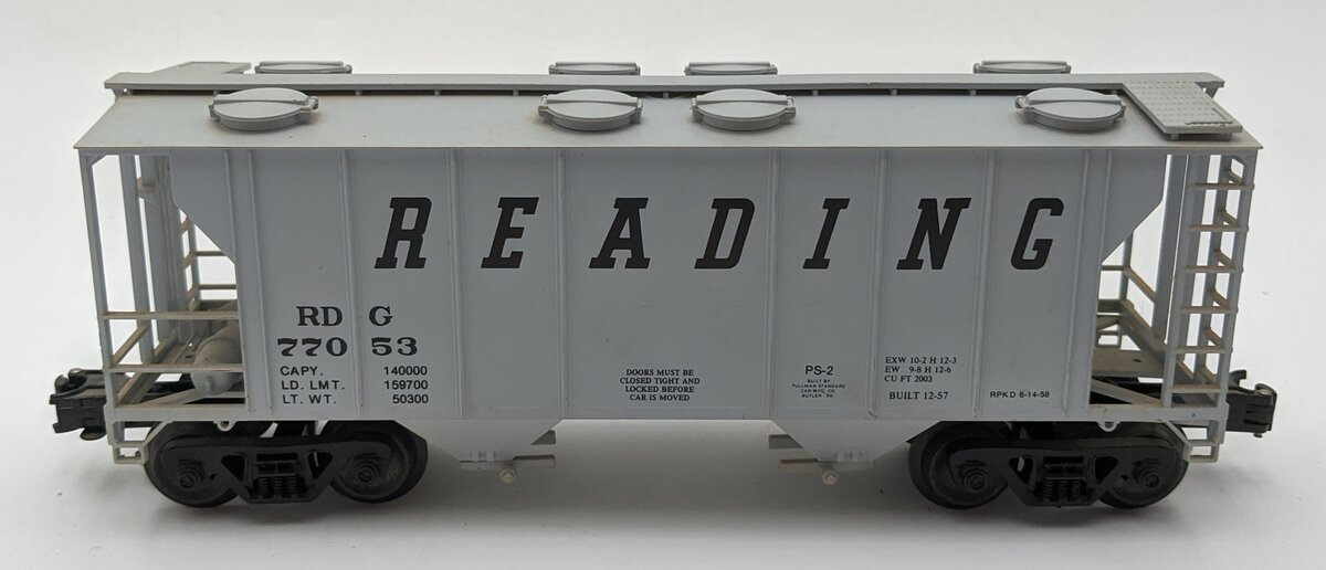Weaver 3029 O Scale Reading PS-2 Covered Hopper #77053 EX/Box