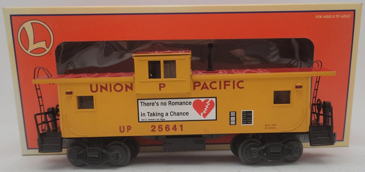 Lionel 6-19753 O Gauge UP Extended Vision Caboose/Box