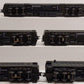 MTH 20-4007 O Santa Fe/Green Premier 70' Madison Passenger 5 Car Set EX/Box