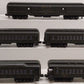 MTH 20-4007 O Santa Fe/Green Premier 70' Madison Passenger 5 Car Set EX/Box