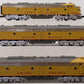 MTH 20-2208-1 O Union Pacific E-8 ABA Diesel Engine Set #951/963B/949 w/PS1 EX/Box
