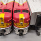 MTH 20-2819-1 Santa Fe F-3 ABA Diesel Engine Set w/PS 2.0 #31L/31C/31A EX/Box