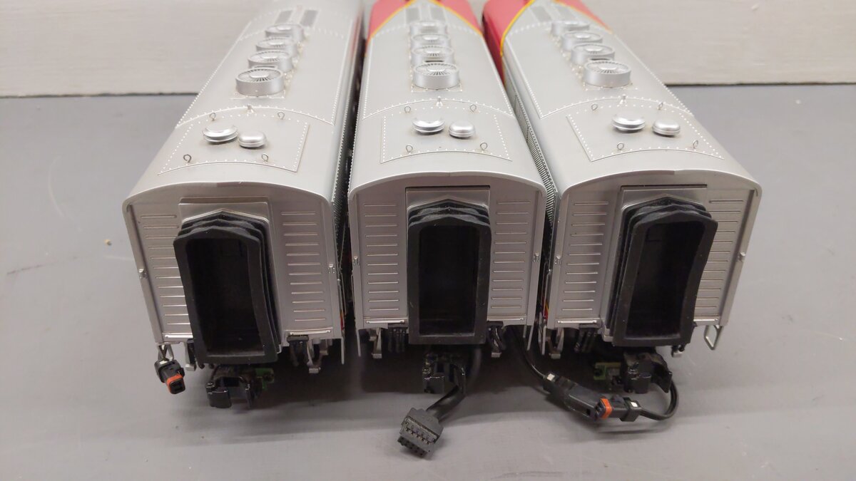 MTH 20-2819-1 Santa Fe F-3 ABA Diesel Engine Set w/PS 2.0 #31L/31C/31A EX/Box