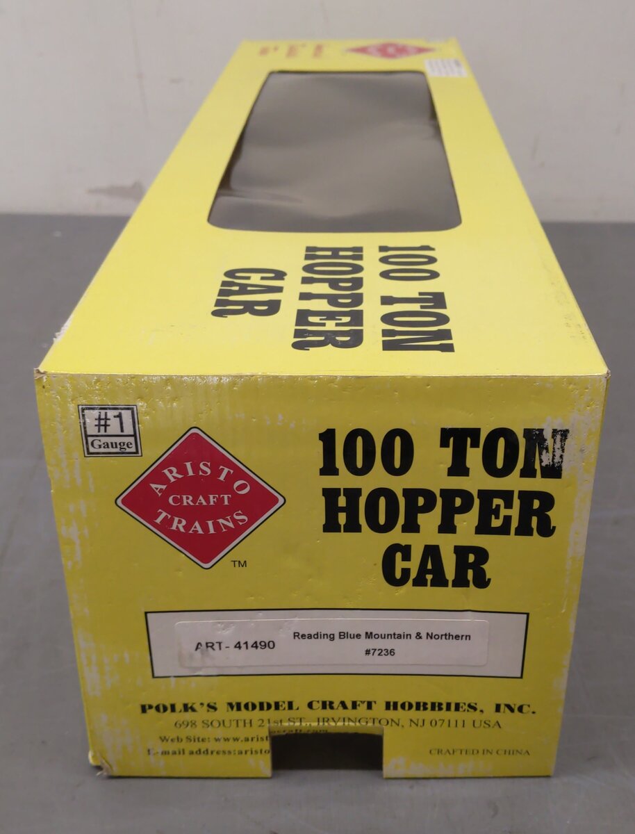 Aristo-Craft 41490 Reading Hopper #7236 EX/Box