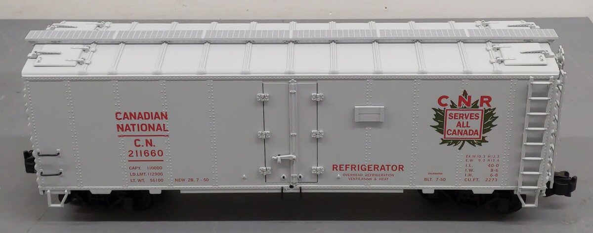 Aristo-Craft 46277 G Scale CN 40' Reefer Car #211660 LN/Box