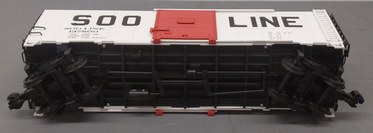 Aristo-Craft 46069 G Scale SOO Line 40' Steel Boxcar #137800 LN/Box
