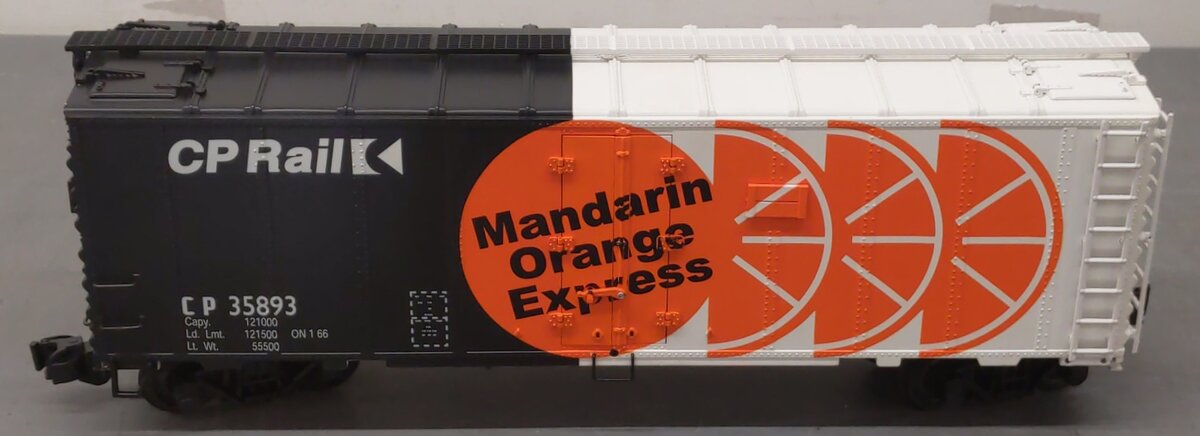 Aristo-Craft 46800A G CP Mandarin Orange Express Reffer Car #35893 EX/Box
