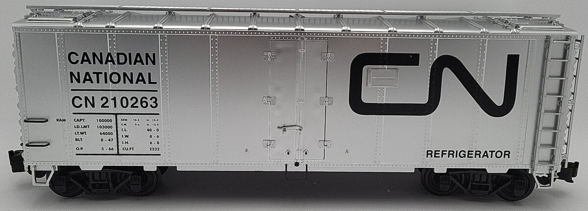 Aristo-Craft 46278X G Scale Canadian National Steel Reefer Car #210263 LN/Box
