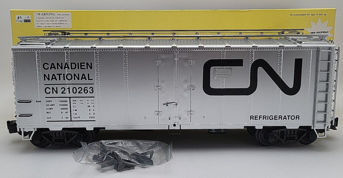 Aristo-Craft 46278X G Scale Canadian National Steel Reefer Car #210263 LN/Box