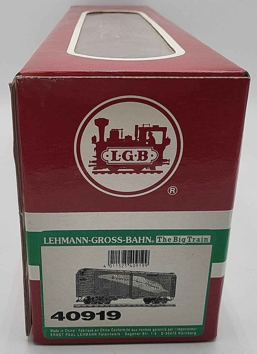 LGB 40919 Western Pacific Boxcar EX/Box