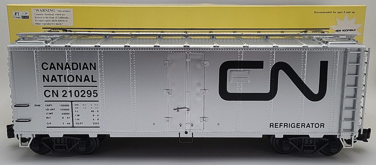 Aristo-Craft 46278X G Scale Canadian National Steel Reefer Car #210295 LN/Box