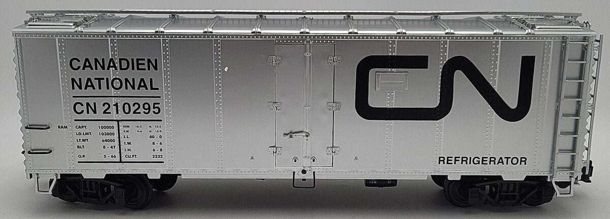 Aristo-Craft 46278X G Scale Canadian National Steel Reefer Car #210295 LN/Box