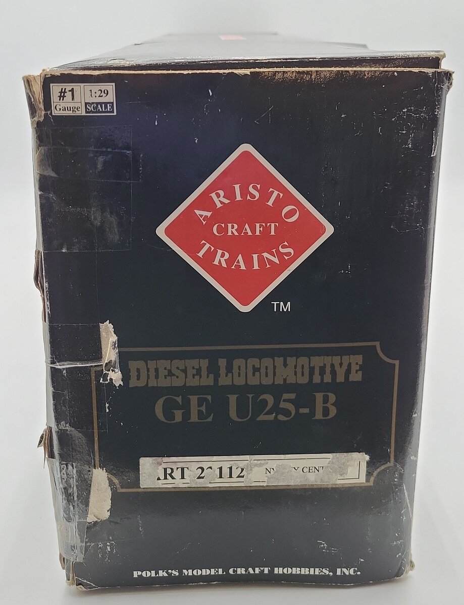 Aristo-Craft 22112 New York Central U25B Diesel Locomotive #2504 EX/Box