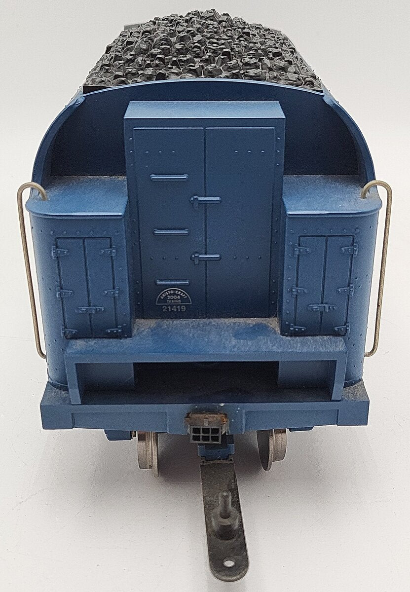 Aristo-Craft 21419 G Scale New Jersey Central Blue Comet Tender EX/Box