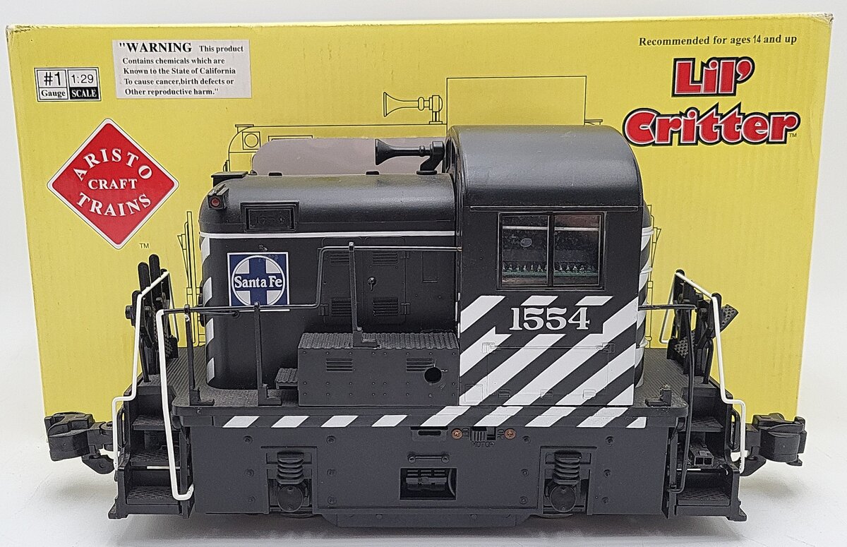 Aristo-Craft 22505C Lil' Critter Santa Fe Diesel Engine EX/Box