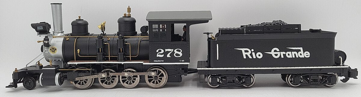 Aristo-Craft 80114 G Denver & Rio Grande C-16 2-8-0 Steam Locomotive & Tender EX/Box