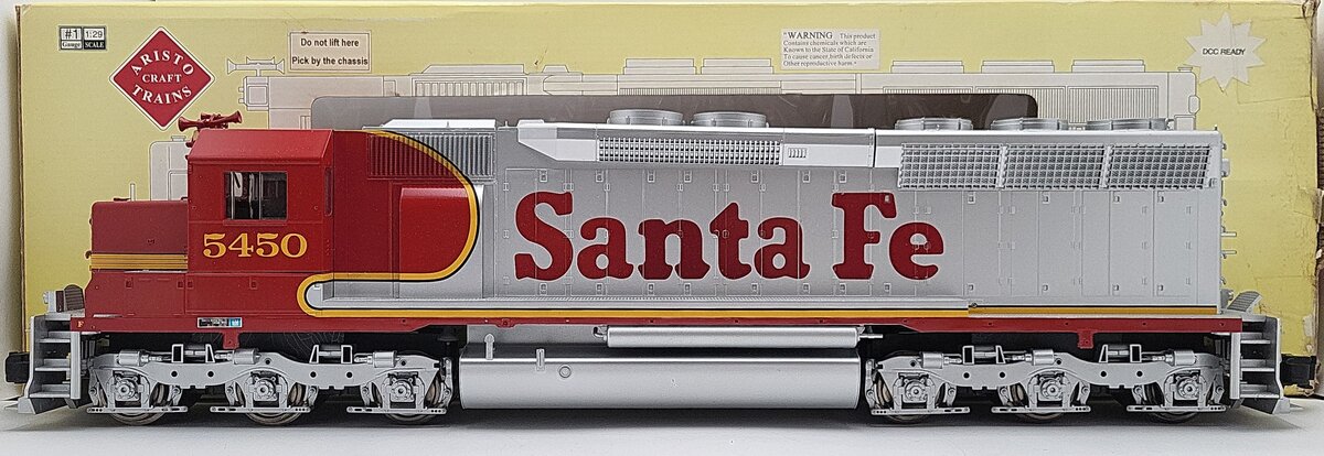 Aristo-Craft 22491 Santa Fe SD45 Diesel Locomotive EX/Box