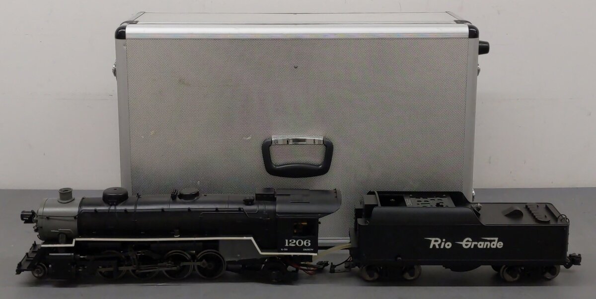 Aristo-Craft 84103 G Denver & Rio Grande Western 2-8-2 Steam Locomotive #1206 EX/Box