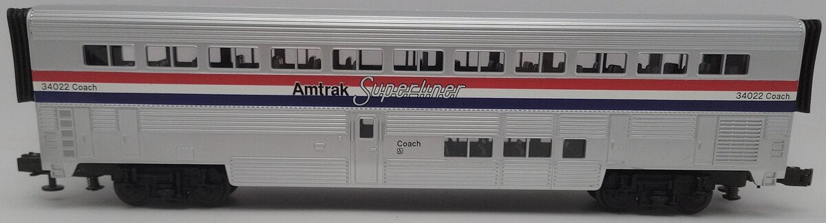 MTH O Amtrak Superliner Coach Passenger Car #34022 EX