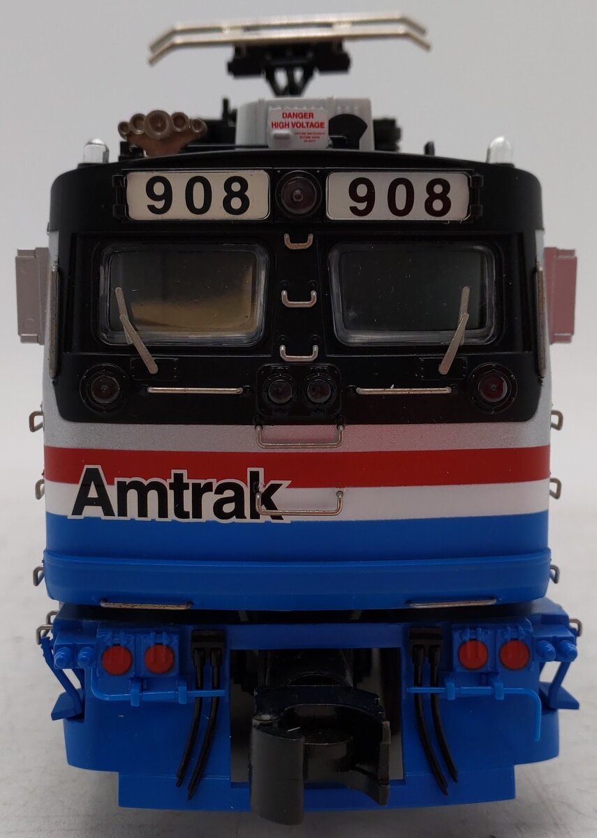 Atlas 6202-1 O Amtrak AEM-7 Electric Locomotive with Horn #908 - 3-Rail EX/Box