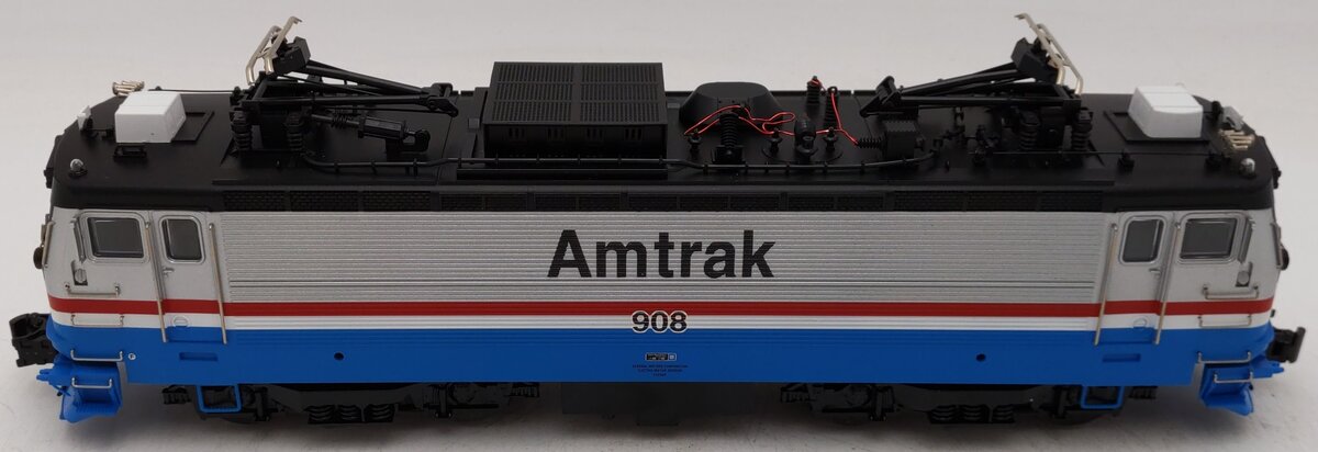 Atlas 6202-1 O Amtrak AEM-7 Electric Locomotive with Horn #908 - 3-Rail EX/Box