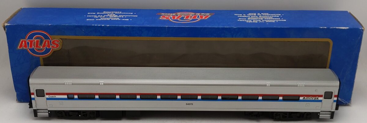 Atlas 6230-2 O Gauge Amtrak Horizon 21" Coach Car #54070 (3 Rail) EX/Box