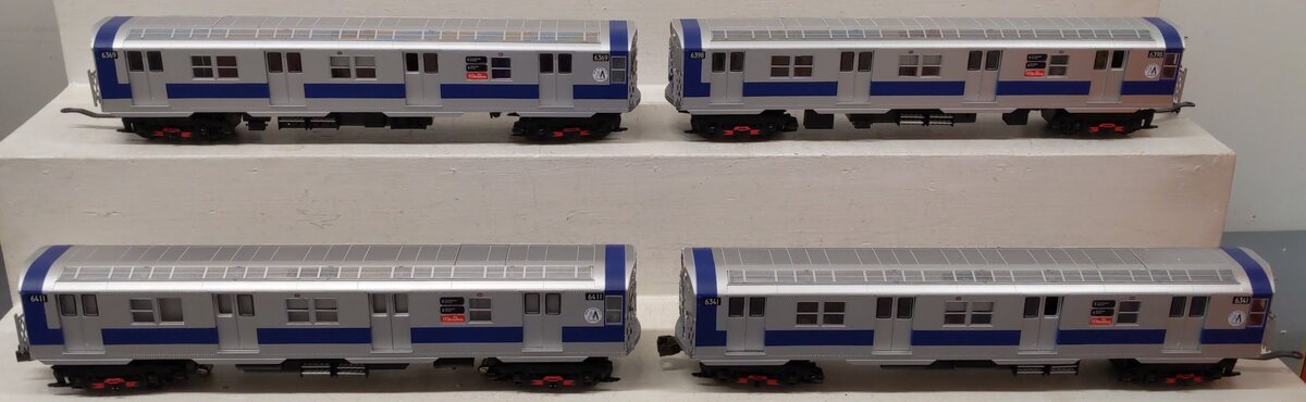 Lionel 6-31797 NYC Transit Authority R16 O Gauge Subway Train Set EX/Box
