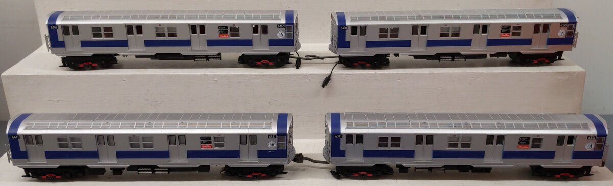 Lionel 6-31797 NYC Transit Authority R16 O Gauge Subway Train Set EX/Box