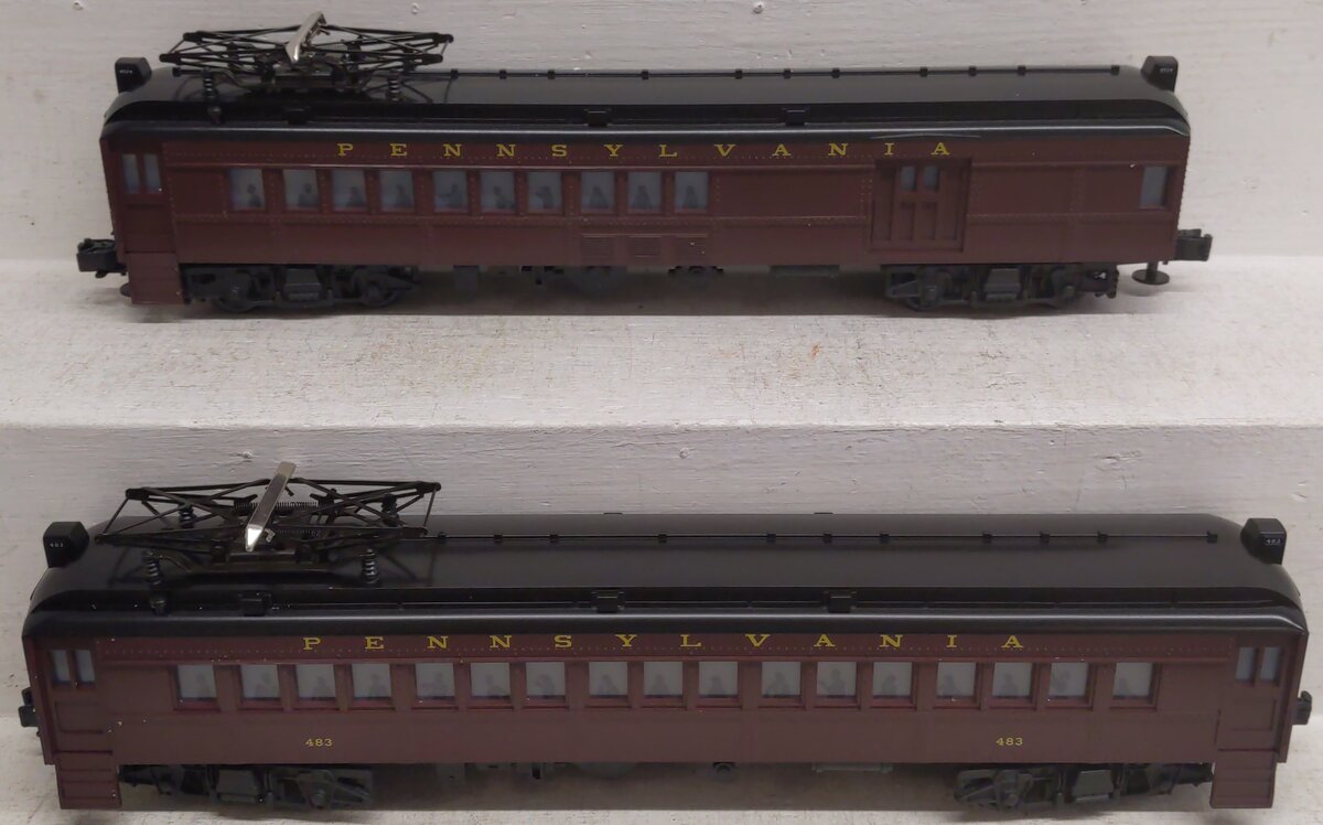 Lionel 6-18306 O Gauge Pennsylvania Multiple-Unit Commuter Cars #483/4574 EX/Box