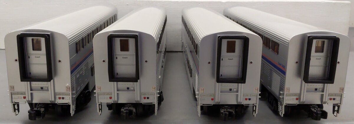 Lionel 6-15394 O Gauge Amtrak Superliner Passenger Set (Pack of 4) LN/Box