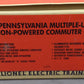 Lionel 6-18310 O Gauge PA Multiple-Unit Non-Powered Commuter Cars #483/485 EX/Box