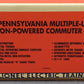 Lionel 6-18310 O Gauge PA Multiple-Unit Non-Powered Commuter Cars #483/485 EX/Box