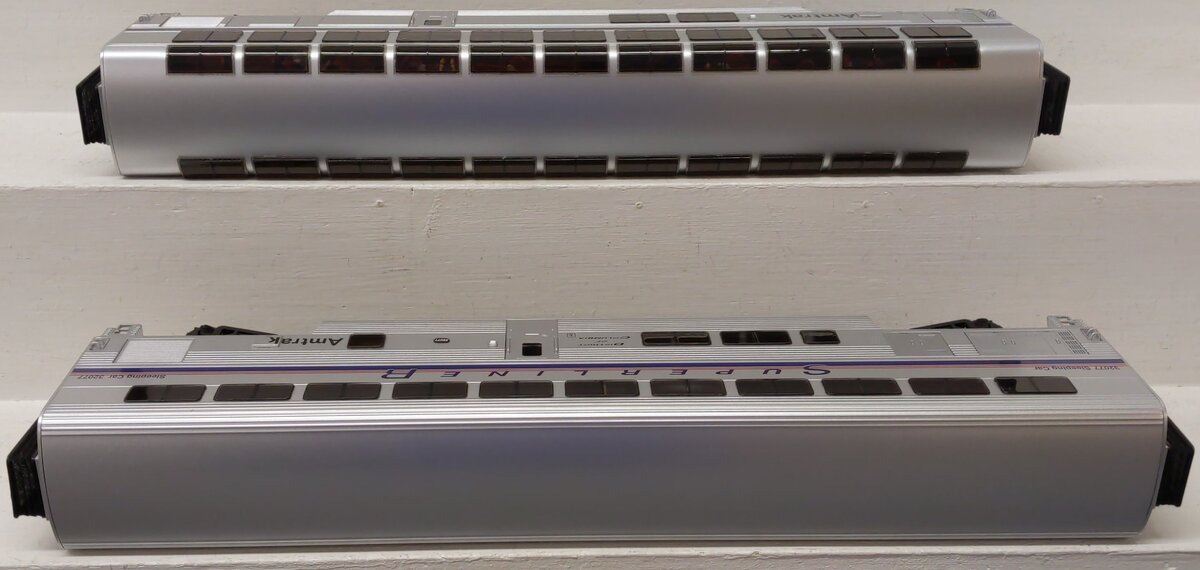 Lionel 6-29165 O Amtrak Superliner Passenger Set (Pack of 2) EX/Box