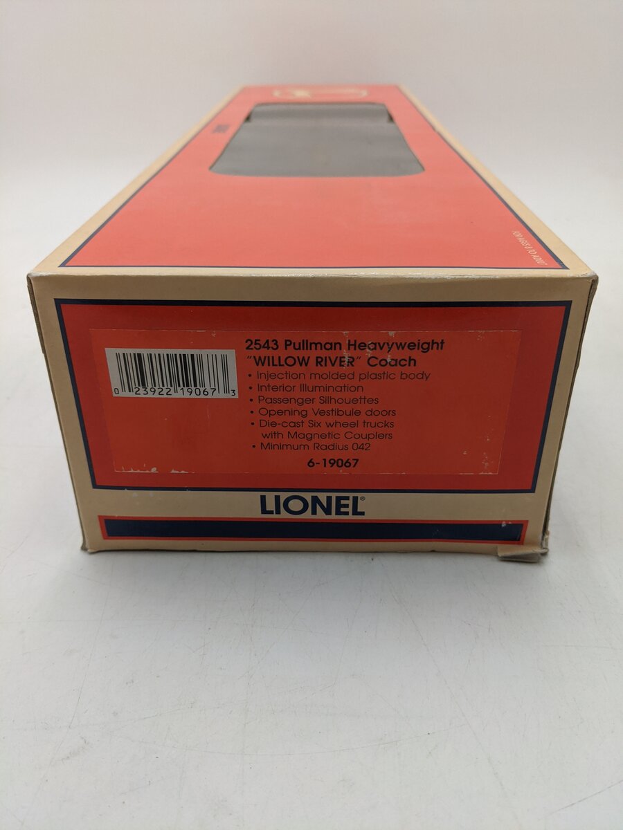 Lionel 6-19067 O Gauge NYC Pullman Heavyweight 