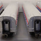 MTH 20-6519 O Amtrak Amfleet Passenger Car Set (Set of 4) EX/Box