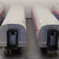 MTH 20-6519 O Amtrak Amfleet Passenger Car Set (Set of 4) EX/Box