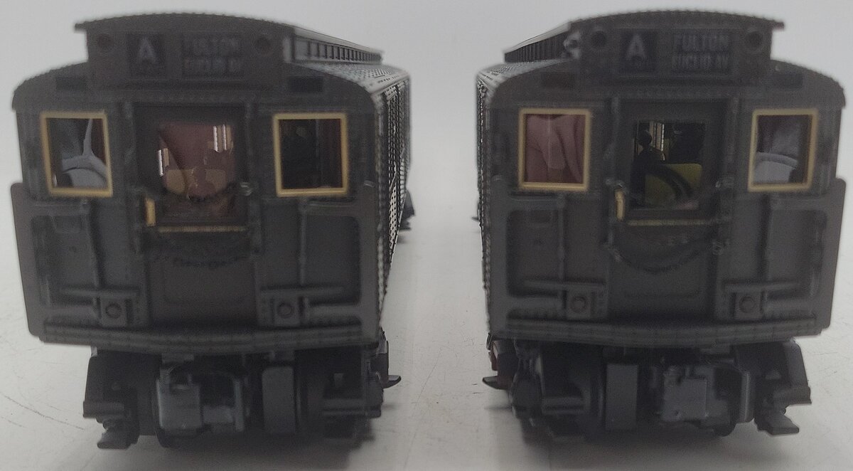 MTH 20-2554-3 O City of New York R-1 2-Car Add-On Non Powered Subway Set EX/Box