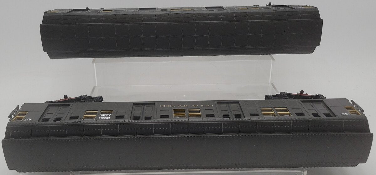MTH 20-2554-3 O City of New York R-1 2-Car Add-On Non Powered Subway Set EX/Box