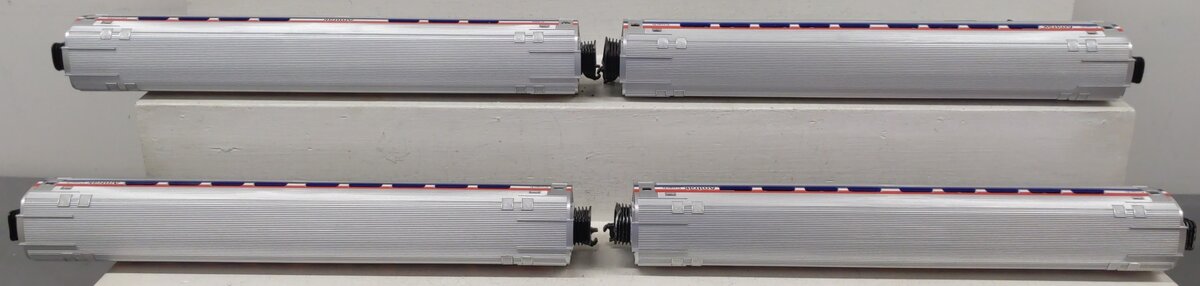 MTH 20-6519 O Amtrak Amfleet Passenger Car Set (Set of 4)/Box