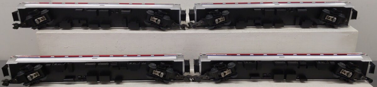 MTH 20-6519 O Amtrak Amfleet Passenger Car Set (Set of 4)/Box