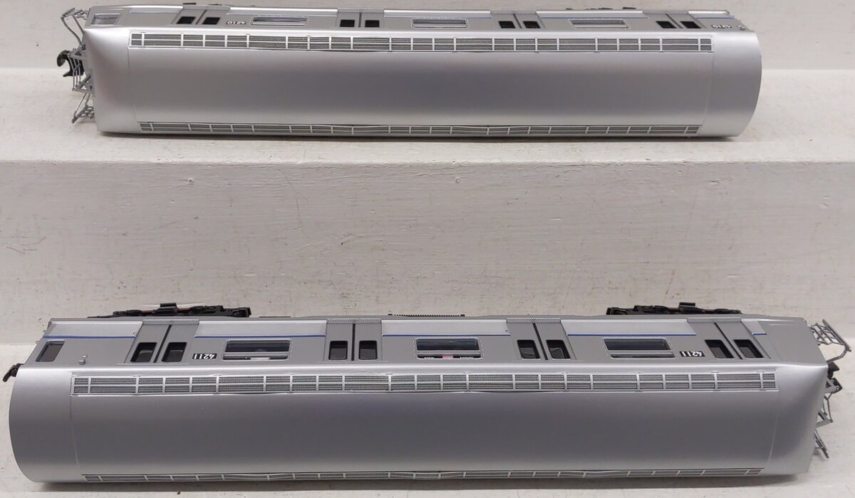 MTH 20-2717-3 O Gauge Premier Non-Powered R40 Subway Set Add-On (Set of 2) EX/Box