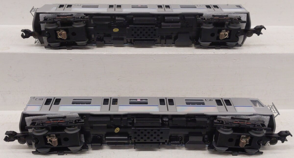 MTH 20-2717-3 O Gauge Premier Non-Powered R40 Subway Set Add-On (Set of 2) EX/Box