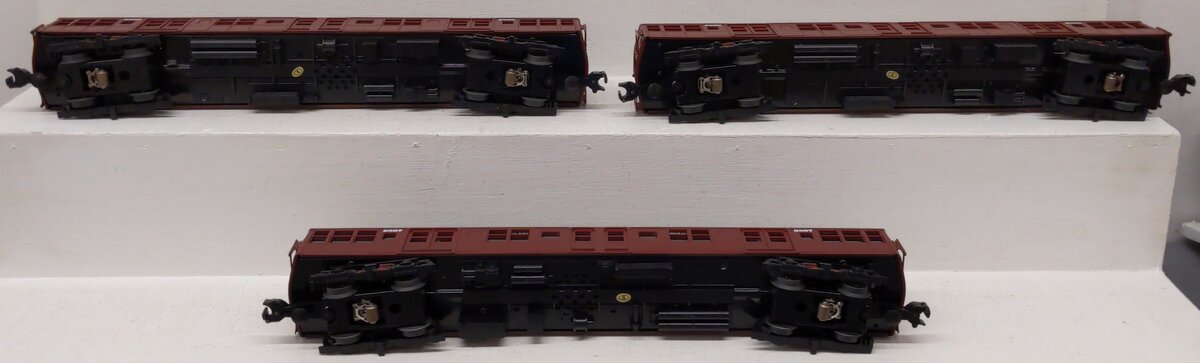 MTH 20-2675-3 O BMT 2500 Series 3-Car Subway Set Add-On Non-Powered (Set of 3) EX/Box