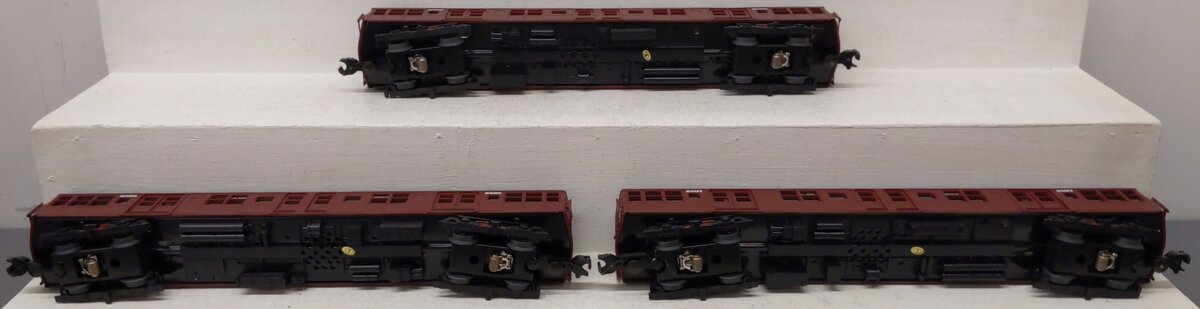 MTH 20-2675-3 O BMT 2500 Series 3-Car Subway Set Add-On Non-Powered (Set of 3) EX/Box