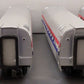MTH 20-6524 O Gauge Amtrak Superliner Passenger Car Set VG/Box