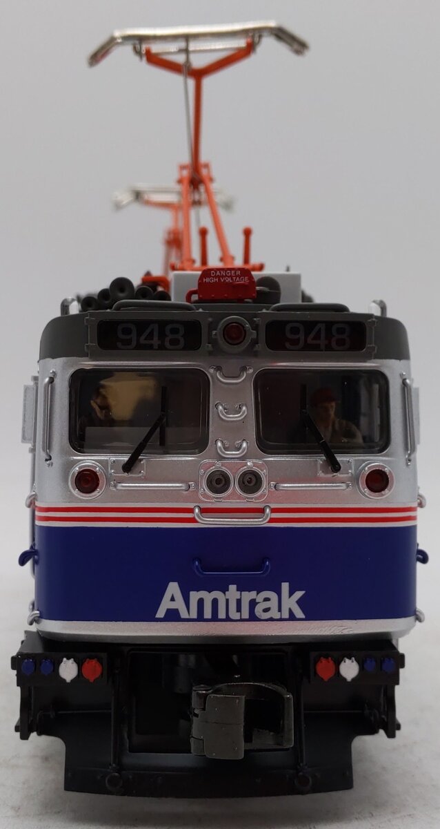 MTH 20-5528-3 Amtrak AEM-7 Non Powered Electric Locomotive #948 EX/Box